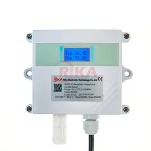 RK330-02 Digital Temperature and Humidity Sensor Transmitter RS485 for Greenhouse Live Farming