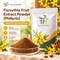 Poudre d'extrait de fruit de Forsythia Suspensa, ingrédient végétal naturel pour la personnalisation