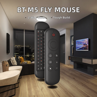Harga Grosir Prime BT 2.4G Dual Mode Wireless M5 Fly Mouse Remote Control Mini Keyboard Backlight 6-Axis Inertia Fixed