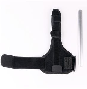 Supporto per Dito Singolo Anti-Sprain, Fascia Fissa per Mignolo e Anello, Stecca con Piastra in Alluminio Traspirante - Product Image 1