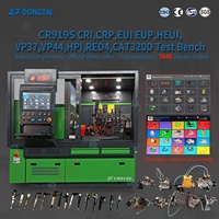 Dongtai CR919S EUI EUP HEUI common rail test tezgahı üç İstasyon test altı adet yüksek basınçlı enjektör (dahil piezo)