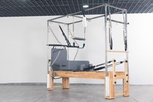 Hot bán sồi 3 trong 1 Pilates Cadillac tháp thiết bị Pilates Cải Cách Cadillac lõi giường - Product Image 5