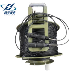 OUFU Factory Price Outdoor Tactical Fiber Optic Cable 2/4/6/8/12 Core for Communication Purpose - Product Image 4