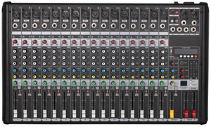 مكبر صوت صفيف سطر 10 بوصة من DSP النشط + مضخم صوت 18 بوصة + شاشة 12 بوصة + خلاط + مجموعة ميكروفون لاسلكي لحفلات الأداء المتنقلة - Product Image 4