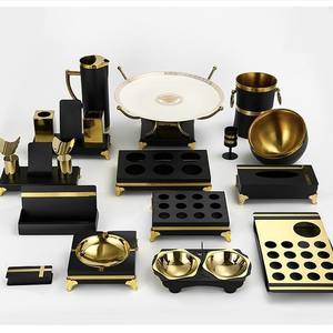 Ensemble d'accessoires de table haut de gamme pour club - Fournitures de bar en acrylique et acier inoxydable - Product Image 5