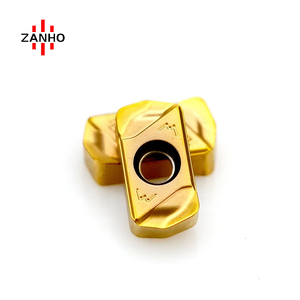 Zanho LNMU0303ZER-WM hiệu suất cao CNC Lathe phay Cutter Carbide cao cho ăn chèn với lớp phủ PVD exn03r Công cụ Cắt - Product Image 4