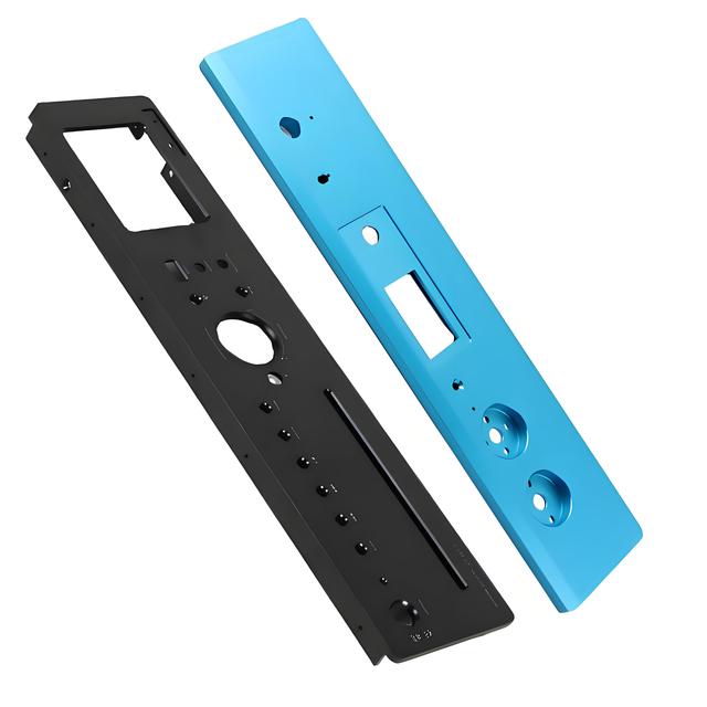 OEM Precision Aluminum Stainless Steel Speaker Panel CNC Machining Power Amplifier Faceplate Audio Video Accessories