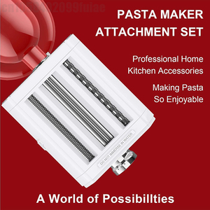 Outils et gadgets <span class=keywords><strong>de</strong></span> <span class=keywords><strong>cuisine</strong></span>, <span class=keywords><strong>ustensiles</strong></span> 3 en 1, presse à pâtes <span class=keywords><strong>KitchenAid</strong></span> en acier inoxydable pour spaghetti, fettuccine - Product Image 3