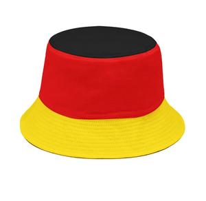 Germany Flag Bucket Hat Fashion Sun Cap Packable Fisherman Hat for Women Men Summer Travel Hat