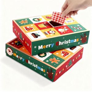 Wholesale Eco-Friendly Waterproof High-End Christmas Gift Boxes with Custom Logo Printed Packaging <b>Paper</b> Folders and Embossing - Product Image 2