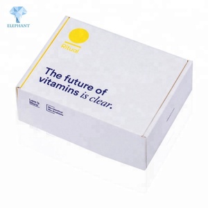 Customized Logo Eco Vitamin White <b>Gift</b> Health Care Product Branded Shipping Packaging <b>Box</b> for Small Business - Product Image 3