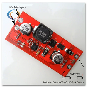6S 7S 8S 24V Li-ion LifePo4 batterie au lithium charge CN3306 2A <span class=keywords><strong>Boost</strong></span> 18V MPPT contrôleur d'énergie solaire Module de chargeur de batterie - Product Image 4