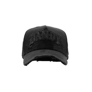 Casquettes de barbier personnalisées OEM avec strass, casquettes originales Gorra Barbas, casquettes de <span class=keywords><strong>magicien</strong></span>, collection G5, casquettes de baseball noires à 5 panneaux, 31 casquettes - Product Image 3
