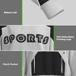 Felpe e Maglioni di Lusso Stampati per Donna, Stile Casual, 96% Poliestere 4% Spandex, Traspiranti, Ecologici, Antipiega - Product Image 2