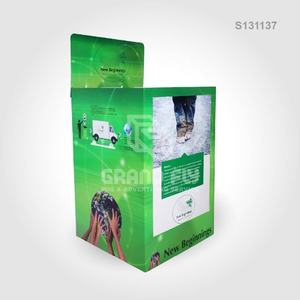 Venta al <span class=keywords><strong>por</strong></span> <span class=keywords><strong>mayor</strong></span> de cartón personalizado de Display Plaza basura contenedores para niños zapatos - Product Image 2