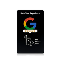 Carte NFC pour les avis Google, puce intelligente réutilisable, compatible avec tous les téléphones, outil de rétroaction sans contact