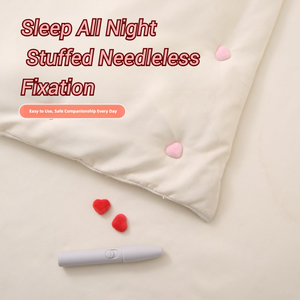 Wrinkle-Free Quilt Grippers Child Safe No Pins System 8-Pack Soft Duvet Fasteners Comforter Holder Clips for <strong>Crib</strong>/Adult Beds - Product Image 1