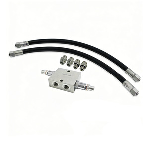 DCRV45-06N <b>Mini</b> Excavator Air Cushion Valve Kit Rotary <b>Motor</b> Assembly 3/8 Inch NPT - Product Image 5