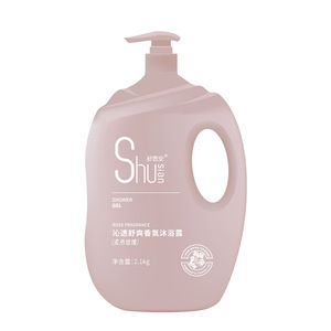 Gel Douche Nourrissant <span class=keywords><strong>Parfum</strong></span>é à la Rose Shusian 2,1 kg, <span class=keywords><strong>Parfum</strong></span> Longue Durée, Hydratant pour Hommes - Product Image 1