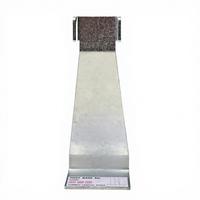 Support d'affichage en marbre SANDE, bases de poteaux en acier d'angle de sécurité, base de stockage industrielle pour pierres, base de poteau en acier d'angle de sécurité