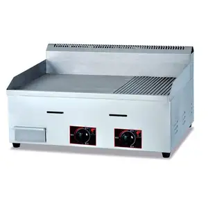 专业厨房设备方便使用不锈钢燃气烤架商用炉灶