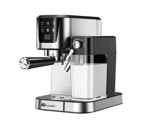 เครื่องชงกาแฟเอสเพรสโซ่อัตโนมัติ EU Compact Quiet  วัสดุพลาสติก แรงดัน 20 บาร์ ควบคุมแบบดิจิตอล ได้รับการรับรองมาตรฐาน EU CE/CB สำหรับใช้ในครัวเรือนและเชิงพาณิชย์ - Product Image 1