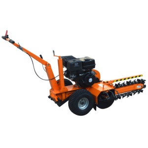 15hp motore a benzina di scavo profondità 60cm terreno trencher per condotte posa funziona - Product Image 4