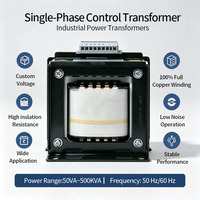 Transformateur de contrôle d'isolement monophasé personnalisé, multi-usages, anti-parasitage, à faible bruit, pour ateliers et circuits de commande de machines