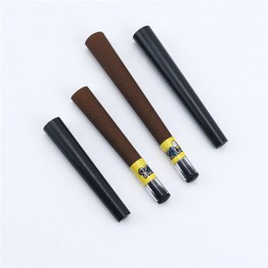 Logo Sticker Custom 98mm 109mm Glass Tipped Wraps Tubes Natural Brown <b>Rolling</b> <b>Paper</b> Cone - Product Image 4