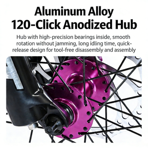 Telaio per Mountain Bike in Lega di Alluminio 26 Pollici con Pedali, Freno a Disco Idraulico, 10 Velocità per Ciclismo Cross Country - Product Image 2