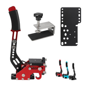 Frein à main pour jeux de course, en alliage d'aluminium, frein linéaire USB pour simulateur de jeu PC Steam Deck, rouge, bleu, noir - Product Image 1
