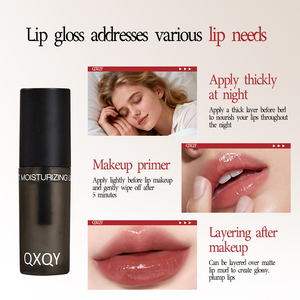 Gloss à lèvres brillant personnalisé en gros, étiquette privée, prêt à l'emploi, mignon, imperméable, végétalien, crème mate, effet flou, velours, baume à lèvres - Product Image 4