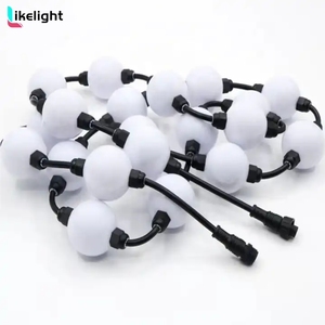 定制360 RGB球窗帘灯，SMD5050，防水可编程多色发光二极管串 - Product Image 5