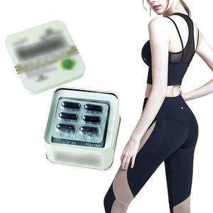 Cápsulas adelgazantes para pérdida de peso verde y blanco Cápsulas de limpieza de colon Soporte Desintoxicación Defecación Suplementos quemador de grasa - Product Image 1