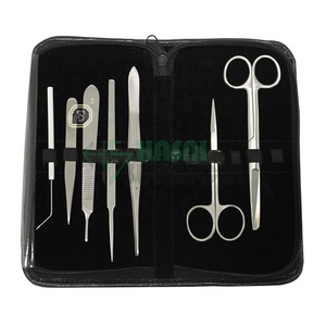 Kit de dissection chirurgicale approuvé CE ISO de vente chaude base la plus vendue d'instruments chirurgicaux pour la pratique de la suture - Product Image 4