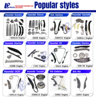 Kits de réparation de chaîne de distribution de moteur Bilusi G4NA G6DA G4FL G3LA pour Hyundai Sonata i10 accent Elantra Genesis KIA sorento sportage