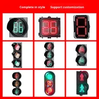 Feux de signalisation solaires en aluminium pour croisements avec éclairage LED rouge et vert étanche, marque Guangangan, Qingdao