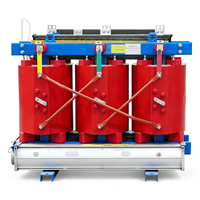 Transformateur sec à enroulement en cuivre SCB10-500/10 10kV de haute qualité, 500kVA, transformateur à résine coulée pour applications marines et offshore