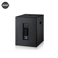 Subwoofer actif professionnel de 12, 15, 18 pouces avec module d'amplification intégré