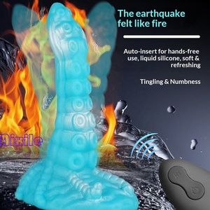 Vibromasseur Prostate Monster Tentacle, Jouet Sexuel Portable pour Hommes, Femmes, Couples, Gays, Entraîneur Anal Fantaisie, Plug Anal Vibrant - Product Image 1