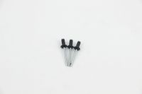 Fermoirs et Rivets de quincaillerie, goupille de poussée, Rivets noirs de 3mm, diamètre du trou 3.0/3.2/4.0/4.8/5.0/6.2, Dacromet, oxyde noir Riv