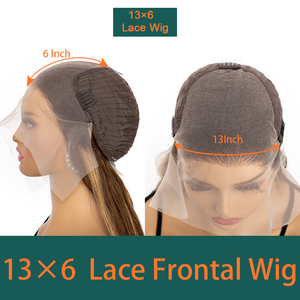 ช็อคโกแลตสีน้ําตาล 13x6 Hd Deep WaveFrontalวิกผมPre Pluckedสีน้ําตาลสีลึกหยิกวิกผมมนุษย์ - Product Image 5