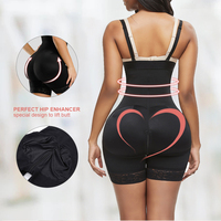 Vente en gros de vêtements de forme amincissants pour femmes, Vêtements de tous les jours complets, Colombianas, Bordure en dentelle, Lève-fesses Respirant de grande taille