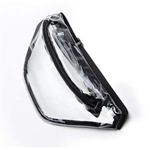 Sac banane transparent approuvé par le stade avec logo personnalisé sac banane carré en plastique PVC transparent sac banane de sport en gros - Product Image 6