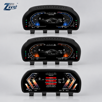 Untuk 3 4 Seri F30 F31 F32 F34 F35 F36 Kluster Instrumen Digital Multi UI Theme Dashboard Displayer Perlengkapan Retrofit Kendaraan