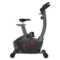 Bicicleta Estática Magnética Silenciosa con 8 Niveles de Tensión Ajustable, Asiento Ajustable, Bicicleta de Spinning para Ejercicio en Casa con Monitor de Ritmo Cardíaco