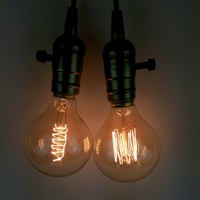 Chine fabricant populaire 220V E27 40W 60W rétro Type Edison ampoule chaîne ampoules G80 Vintage verre ampoule lampe
