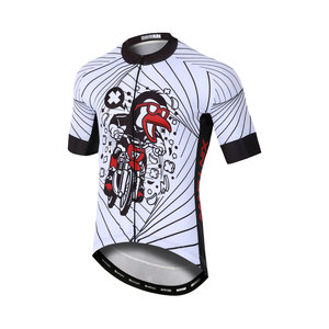 Wholesale Custom Breathable Slim Fit Cycling Jersey OEM Short Sleeve Quick Dry <b>Road</b> Bike Shirt with Logo for Summer Riding Club - Product Image 2