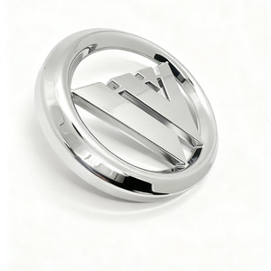 Custom Plastic Chrome 3D Car Emblem - Electroplated Chrome Front/Rear Badge <strong>Decal</strong>, Wholesale <strong>Auto</strong> <strong>Decoration</strong> - Product Image 6
