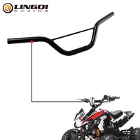 LINGQI Guidon de course Barre de montage en alliage d'aluminium 22mm Guidon de volant pour Dirt Pit Bike Motocross Off Road Motorcycle